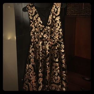 Ark & Co Dresses - Ark & co gold and black sequin dress Ark & Co Dresses - Ark & co gold and black sequin dress